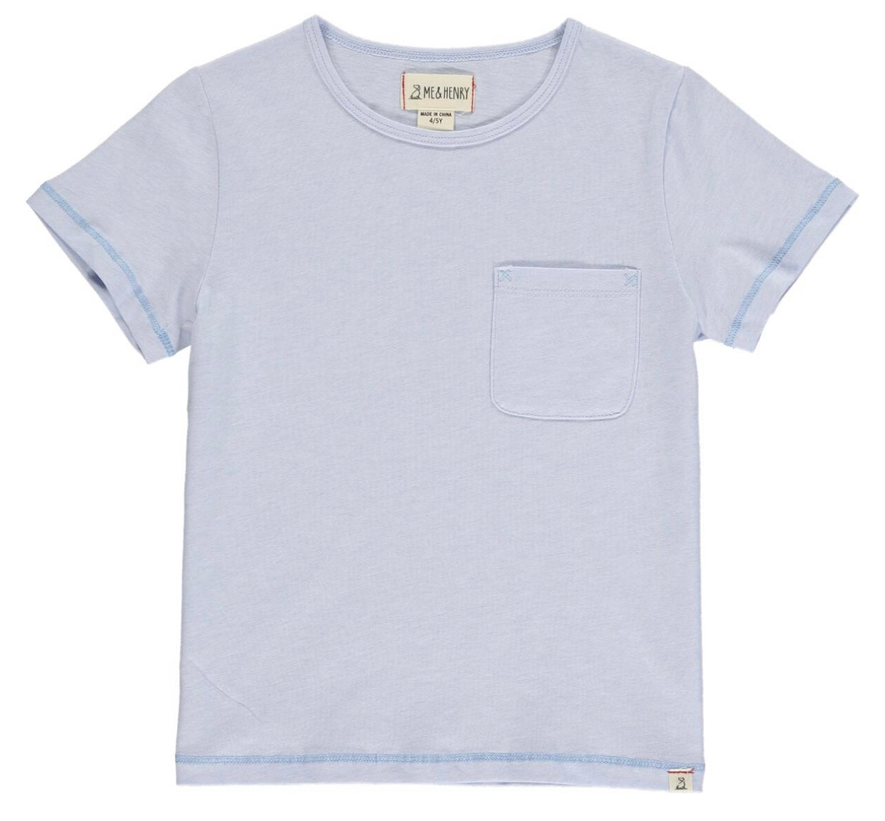 Me & Henry - Josh Tee in Pale Blue