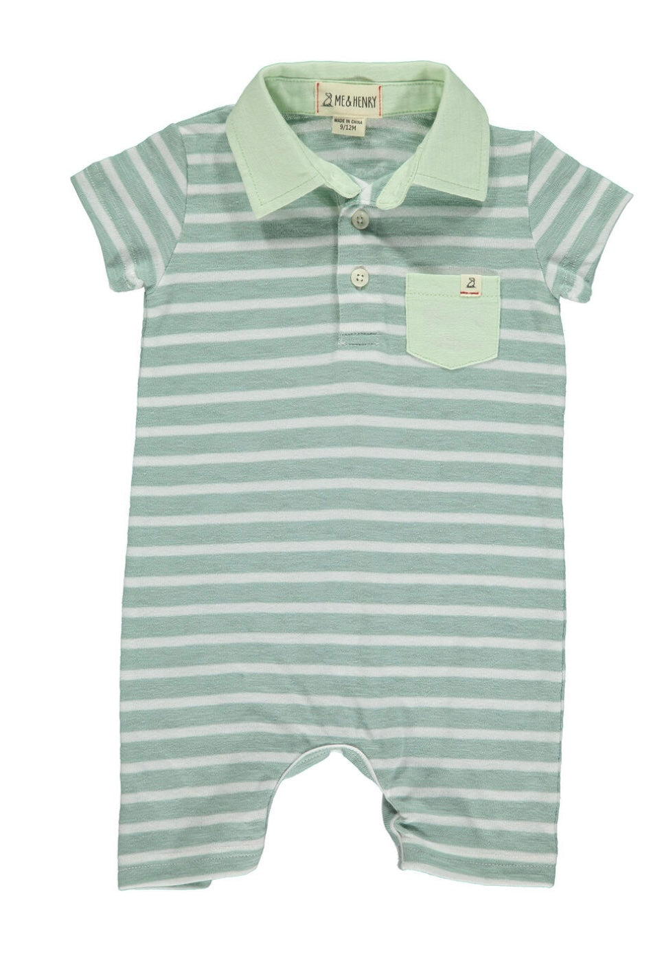 Me & Henry - Saltash Romper in Sage