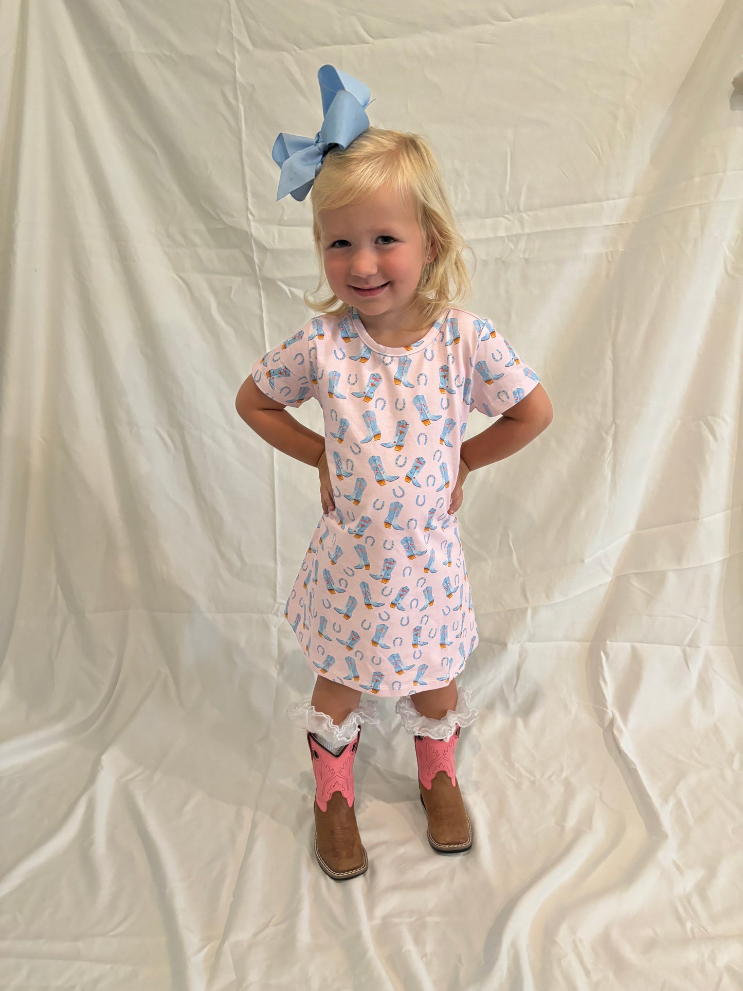 Mary Chase Pink Rodeo Dress