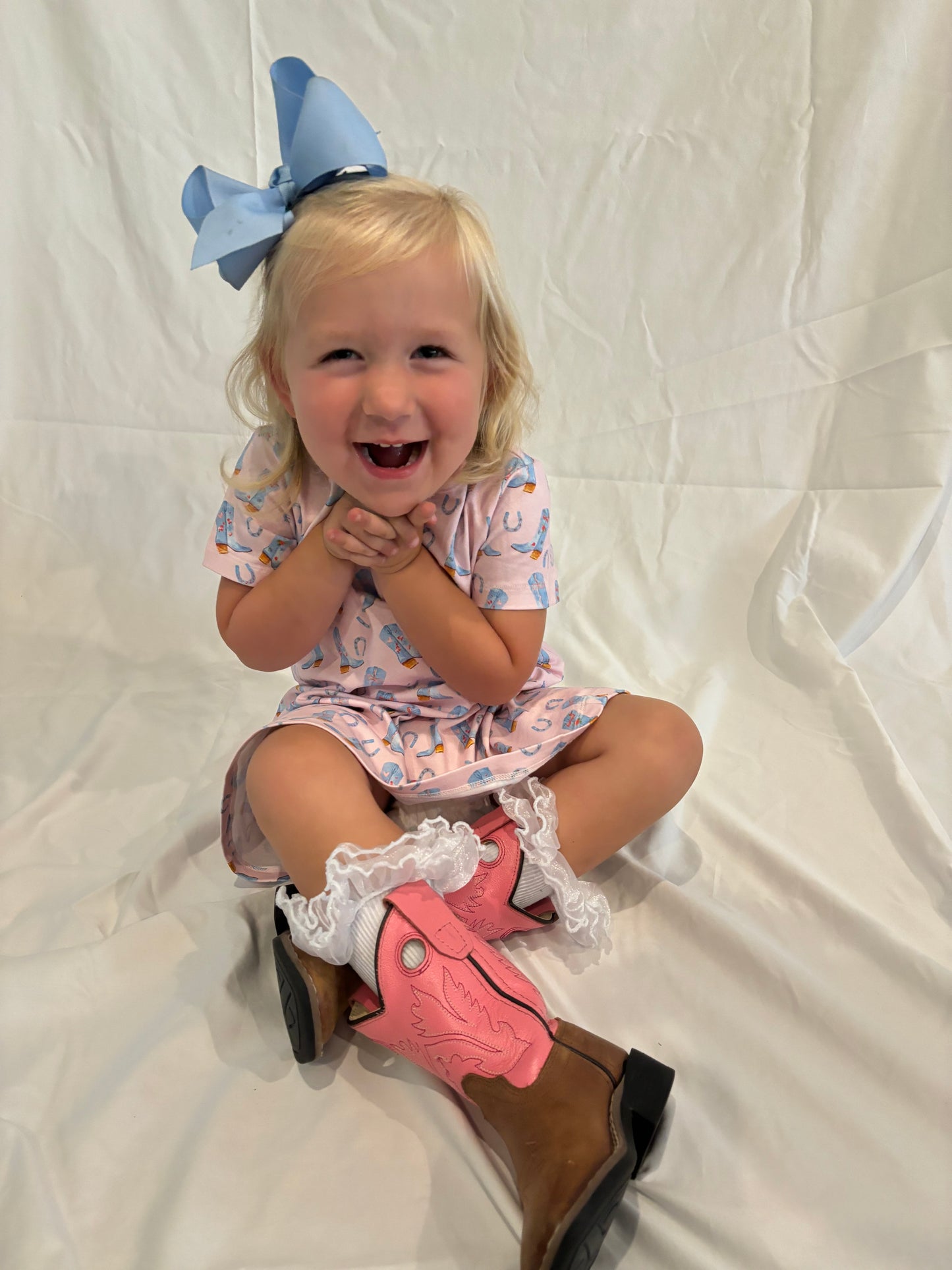 Mary Chase Pink Rodeo Dress