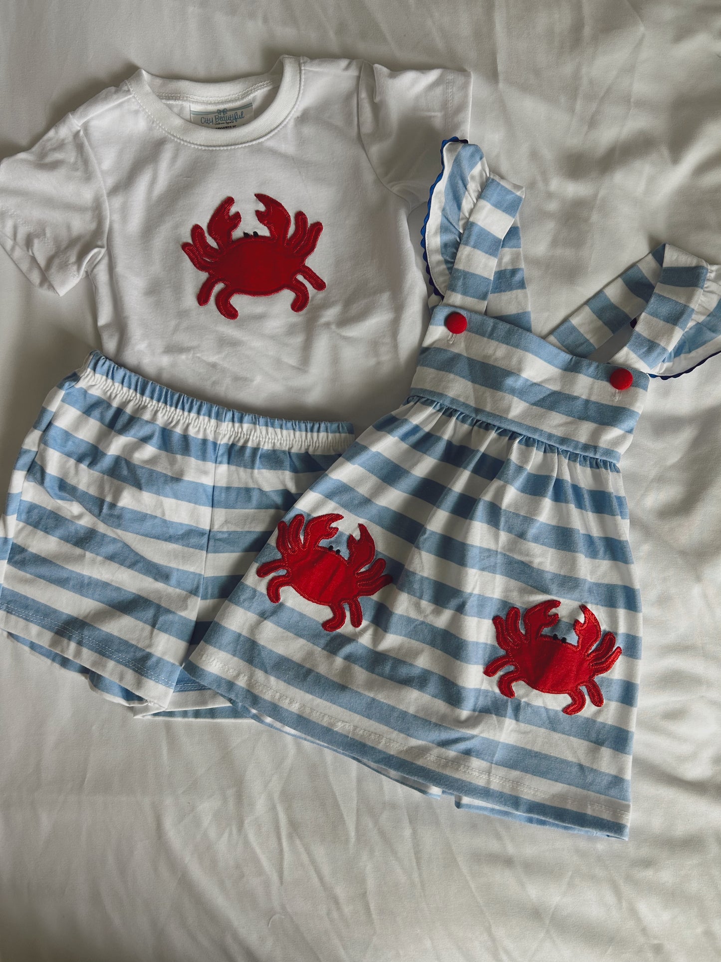 Light Blue Crab Dress