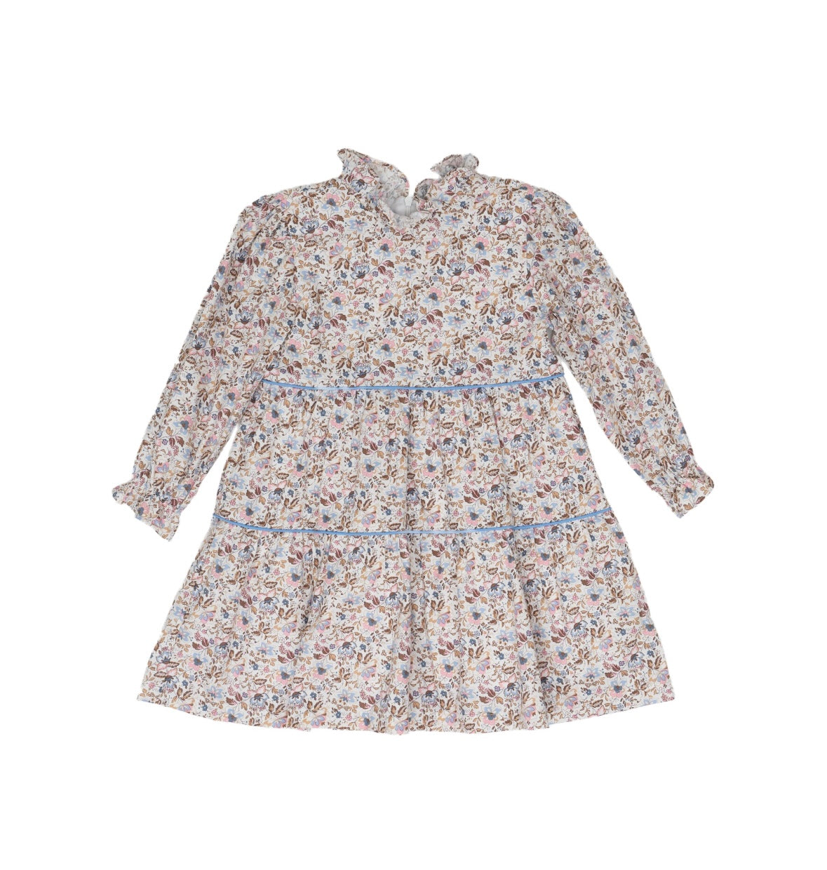 Zoe Pink & Blue Floral Dress