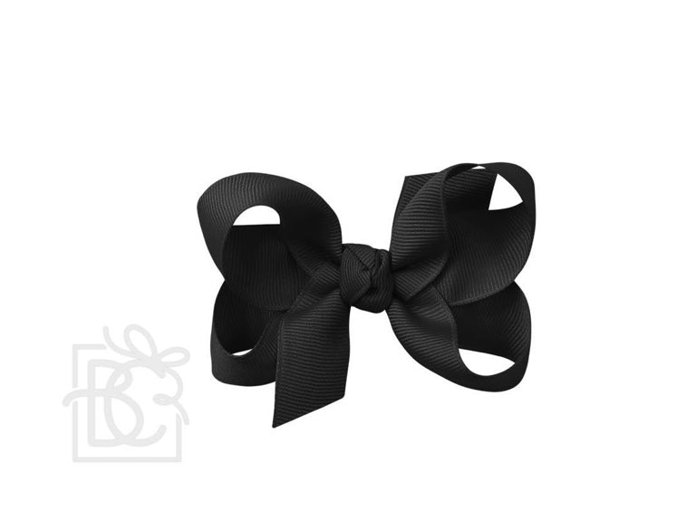Signature Grosgrain Double Knot Bow on Alligator Clip