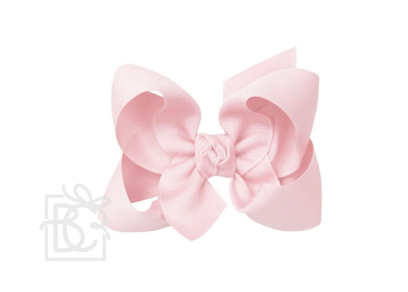 Signature Grosgrain Double Knot Bow on Alligator Clip