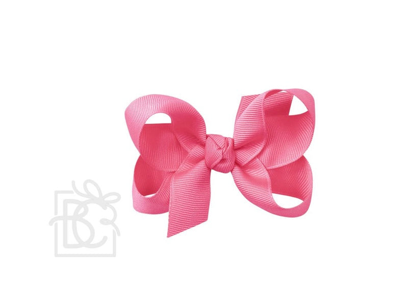 Signature Grosgrain Double Knot Bow on Alligator Clip