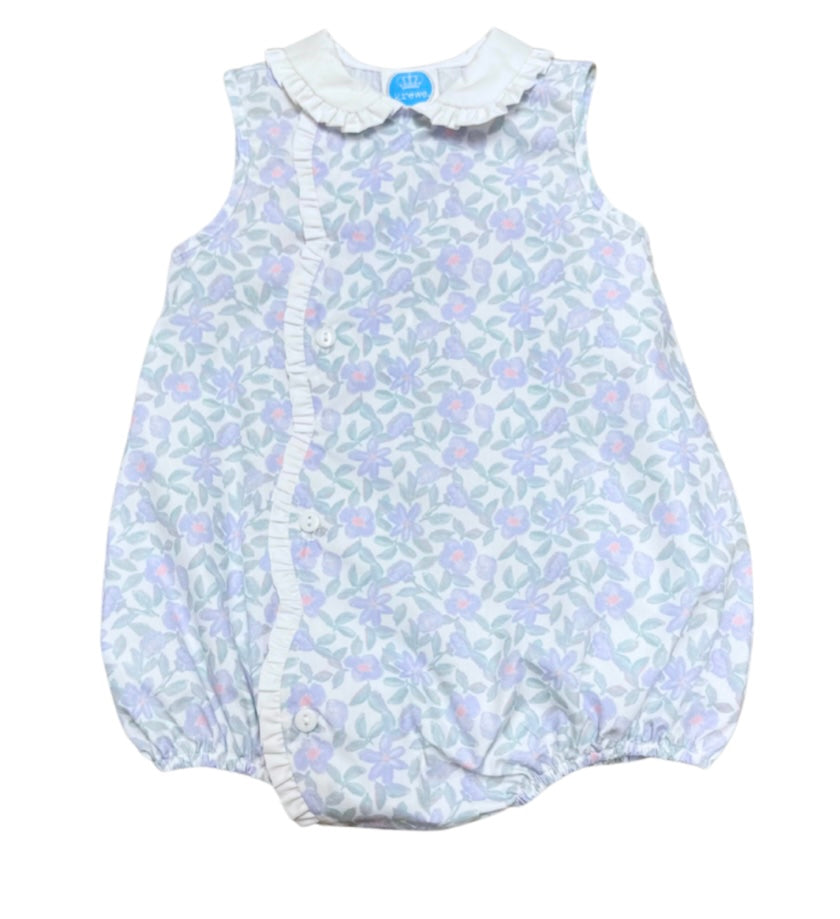 Pastel Floral Scallop Bubble