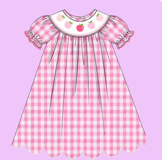 Pink Apple Dress