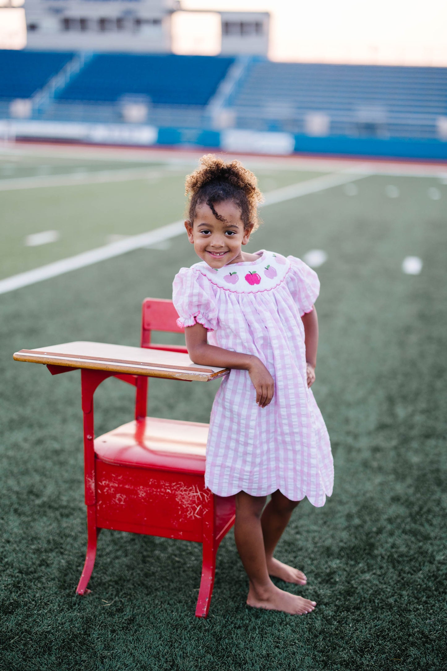 Pink Apple Dress