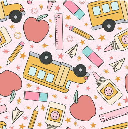 Pink School Days T-Shirt Bubble