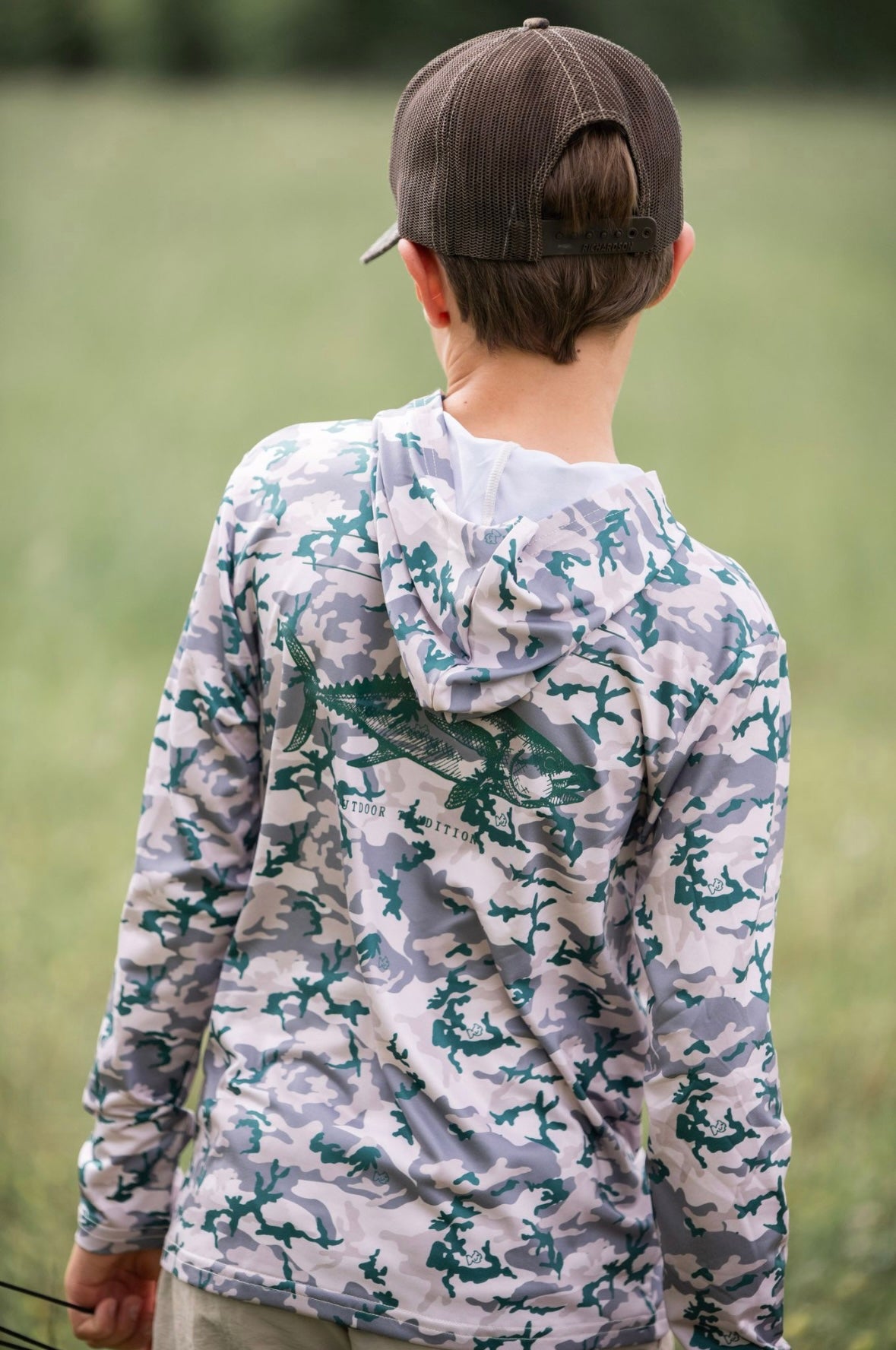Kids Pro Performance Hopdie T-Shirt in Neutral Camo