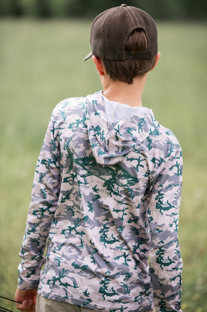 Kids Pro Performance Hopdie T-Shirt in Neutral Camo
