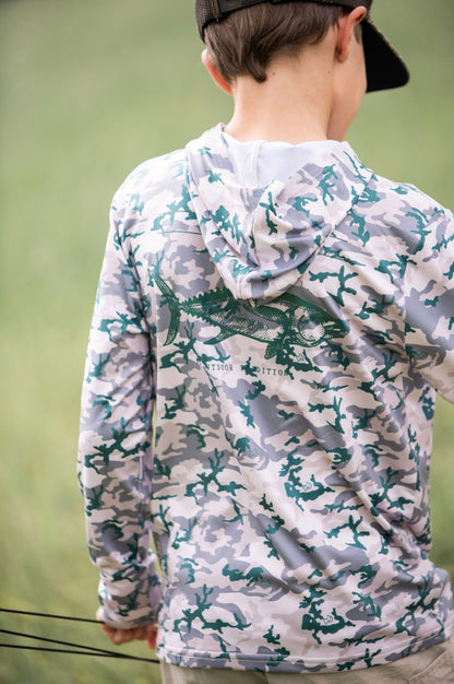 Kids Pro Performance Hopdie T-Shirt in Neutral Camo
