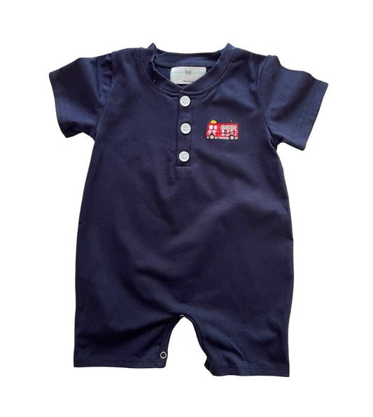 Fire Truck Romper