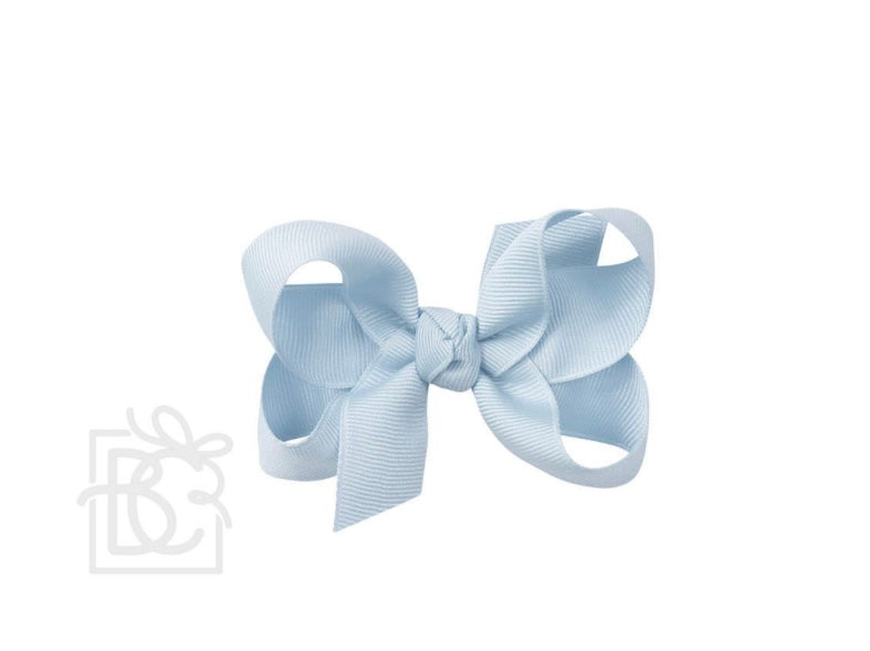 Signature Grosgrain Double Knot Bow on Alligator Clip