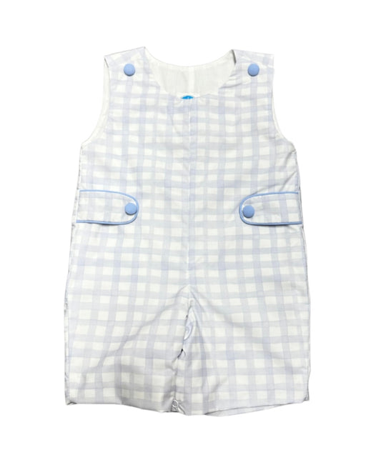 Watercolor Gingham Jon Jon