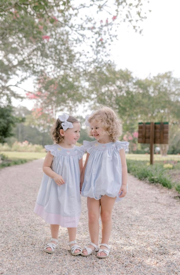 Snowball Bishop Smock Angel Wing Dress