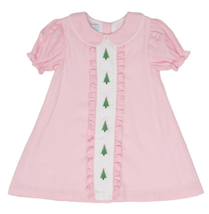 Christina Pink Christmas Tree Dress